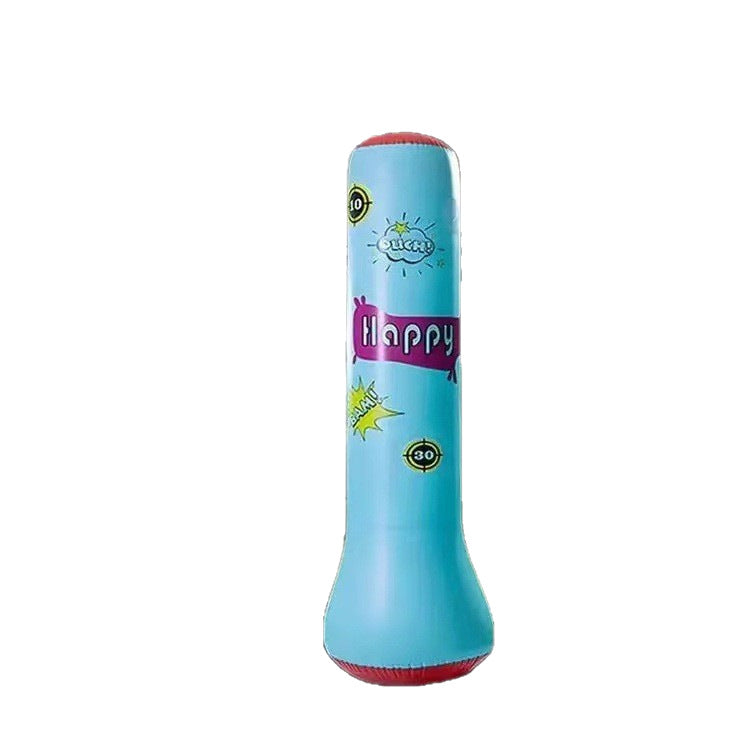 Children's Sandbag Boxing Home Tumbler Boxing Column Inflatable Fitness Vertical Sandbag Kidsren's Toy Boxing Training - image 5
