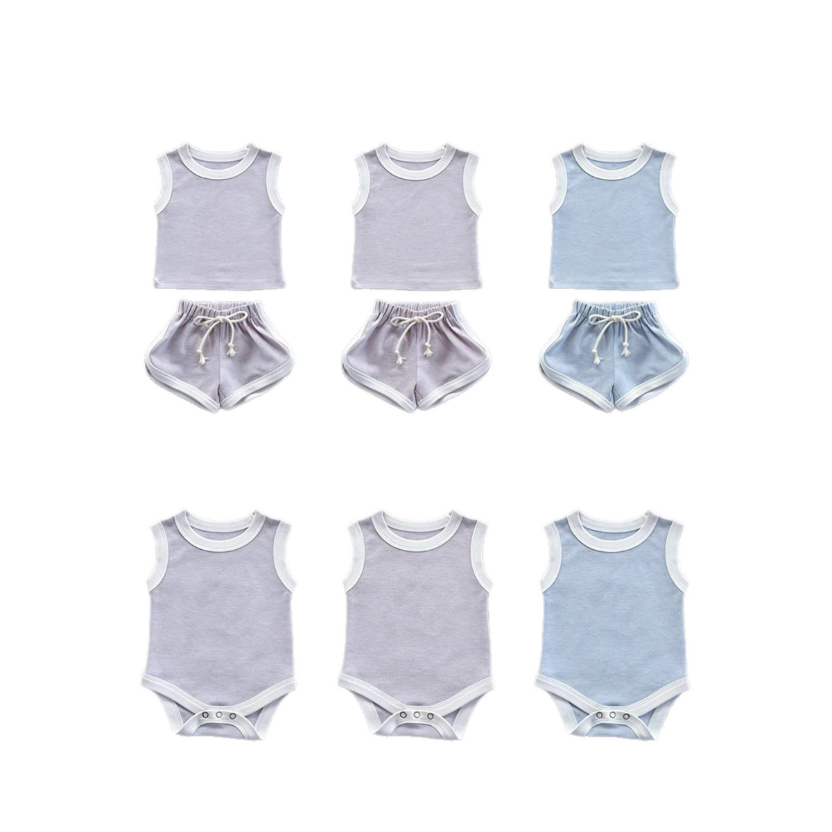 Casual Two-piece Newborn Outfit