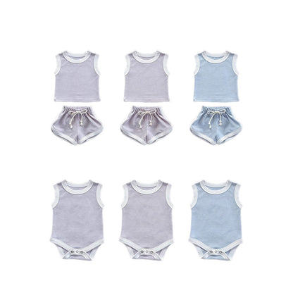 Casual Two-piece Newborn Outfit