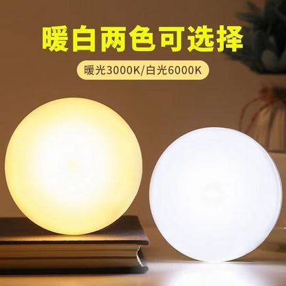 Rechargeable Magnetic Dual-Purpose Induction Light Control High Endurance Wardrobe Aisle Light Baby Monitoring Night Light Automatic Induction Light - image 4