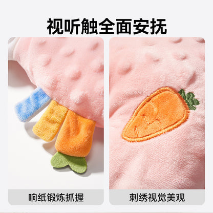 Baby Comfort Blanket, Newborn Baby Comfort Doll Model, Sleep Aid, Sleeping Companion, Plush Hand Puppet, Not a Toy - image 3