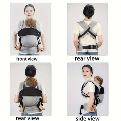 Cross-Border Baby Carrier, Multifunctional Front-Hold Type, Front and Rear Dual-Use, Newborn Outing Waist Stool, Freeing Hands for Small Months - image 4