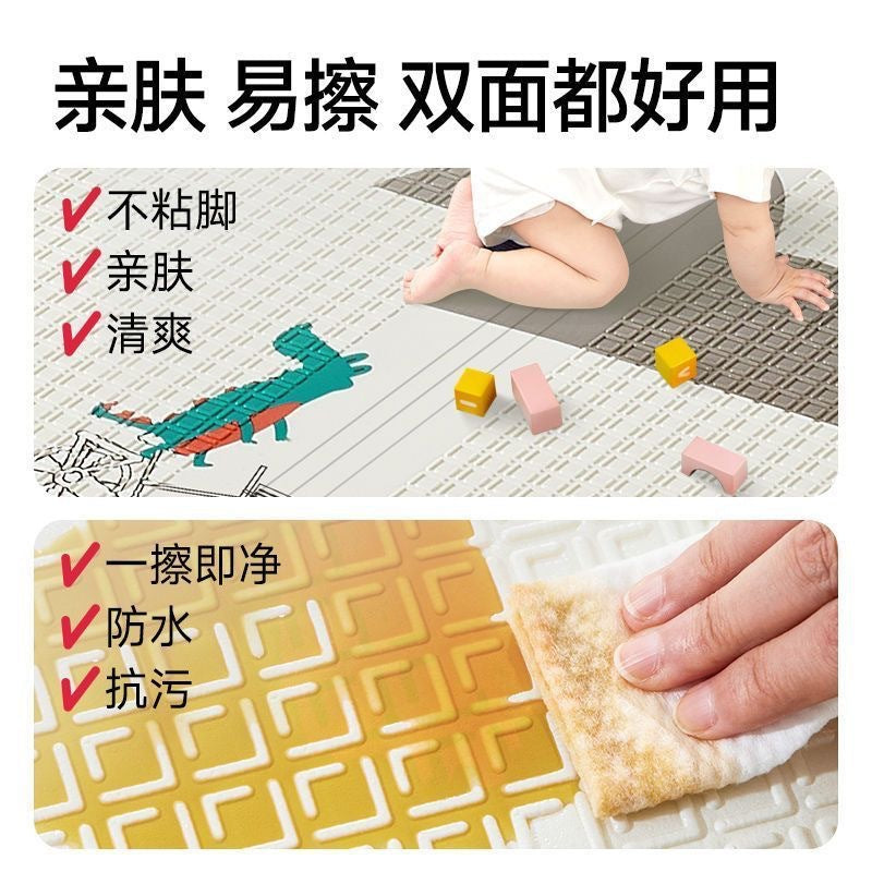 Baby Crawling Mat Foldableable Double-Sided Thickeneded Living Room Waterproof Environmentally Friendly Baby Crawling Mat Spliced Foam Floor Mat - image 4
