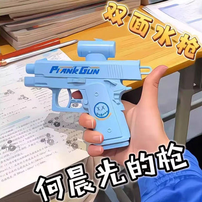 Tiktok Popular Double-Sided Water Gun Prank Gadget New Creative Reverse Water Spray Gun Mini Water Toy Wholesale - image 2