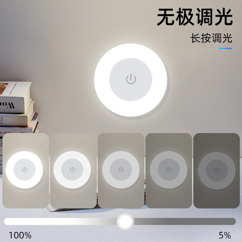 New Cross-Border Xiyin Temu Amazon Touch-Sensitive Charging Led Night Light Bedside Baby Feeding Night Light - image 3