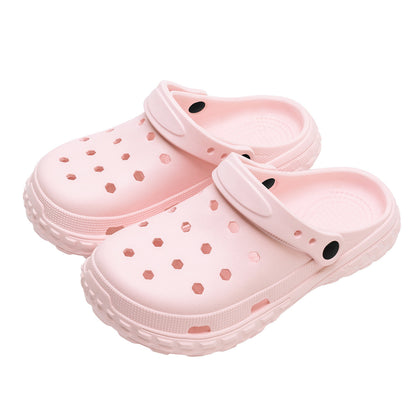Children's Croc Shoes for Girls, Summer 2026 New Soft Sole Home Non-Slip Parent-Child Outdoor Beach Sandals for Girls - image 5
