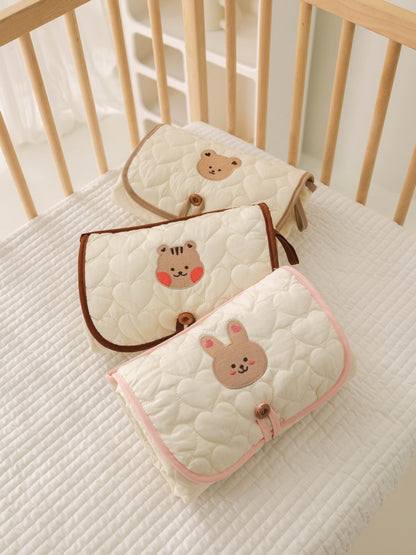 Korean Ins Style Baby Portable Diaper Changing Pad Foldableable Diaper Bag Multifunctional Crib Diaper Pad - image 2