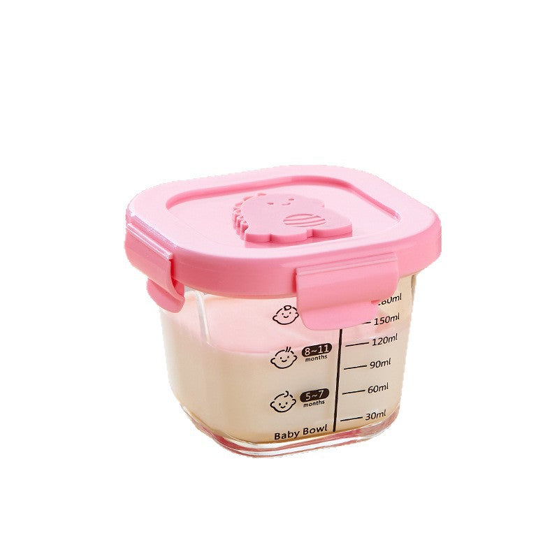 Glass Baby Food Bowl, Special for Infants, Egg Steaming Bowl, 2026 New Model, Steaming Bowl for Baby Food, Can Be Steamed and Cooked, Food Preservation Box - image 5