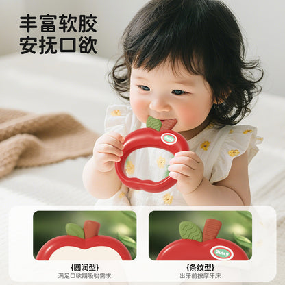 Newborn Baby Toys 0-6 Months Hand Rattle Baby Early Education Sand Hammer Rattle Chewable Teether Age 3 Wholesale - image 2