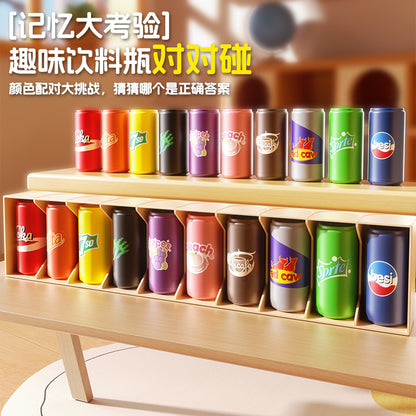 Memory Guess Bottle Game Drink Matching Desktop Multiplayer Interactive Color Matching Guessing Fun Toy Board Game - image 1