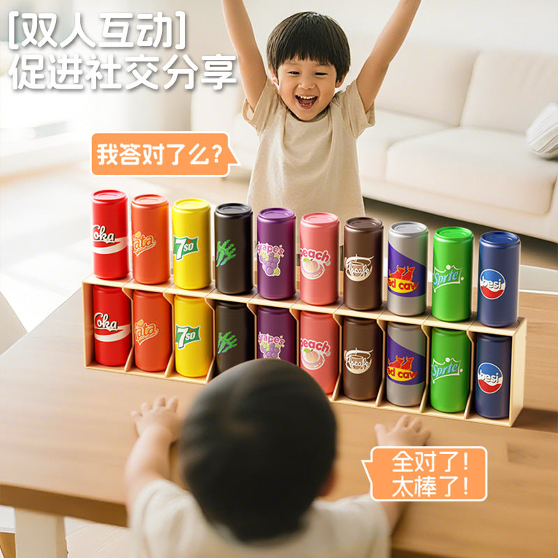 Memory Guess Bottle Game Drink Matching Desktop Multiplayer Interactive Color Matching Guessing Fun Toy Board Game - image 2