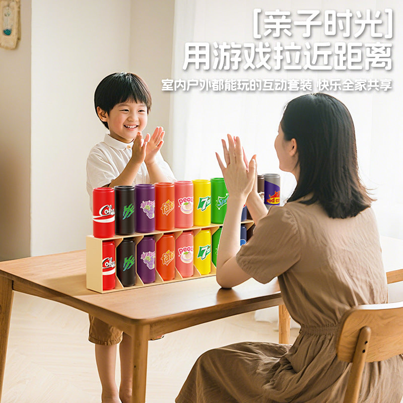Memory Guess Bottle Game Drink Matching Desktop Multiplayer Interactive Color Matching Guessing Fun Toy Board Game - image 4