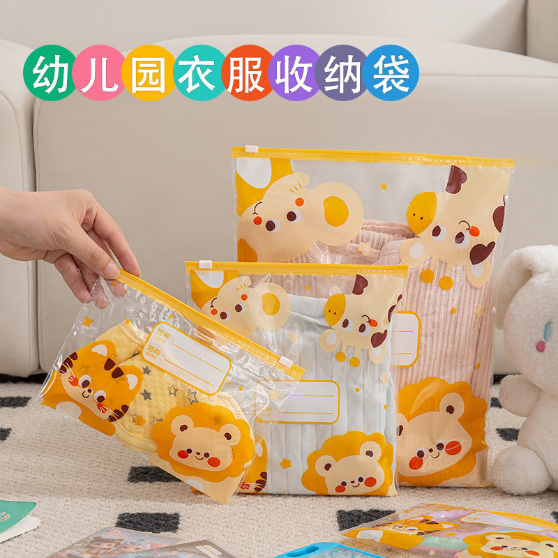 Kindergarten Storage Bag for Children, Clothing Organizer Bag for Entering Kindergarten, Waterproof Sealed Storage Bag, Baby-Specific Packing Bag - image 4