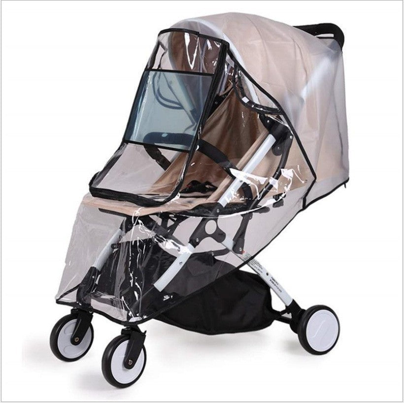 Stroller Rain Cover, Stroller Rain Cover, Baby Stroller Rain Cover, Baby Stroller Rain Cover, Windproof Cover, Factory Direct Supply Cross-Border - image 4