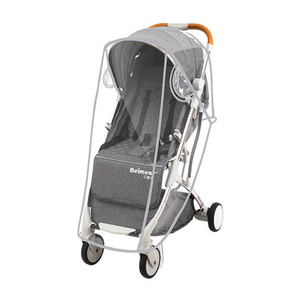 Stroller Rain Cover, Stroller Rain Cover, Baby Stroller Rain Cover, Baby Stroller Rain Cover, Windproof Cover, Factory Direct Supply Cross-Border - image 5