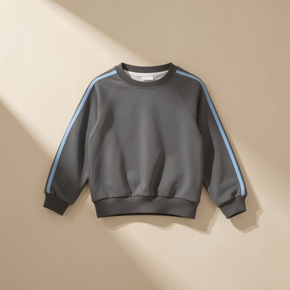 Two-piece children's sweatshirt set with long sleeves and trousers - view 4