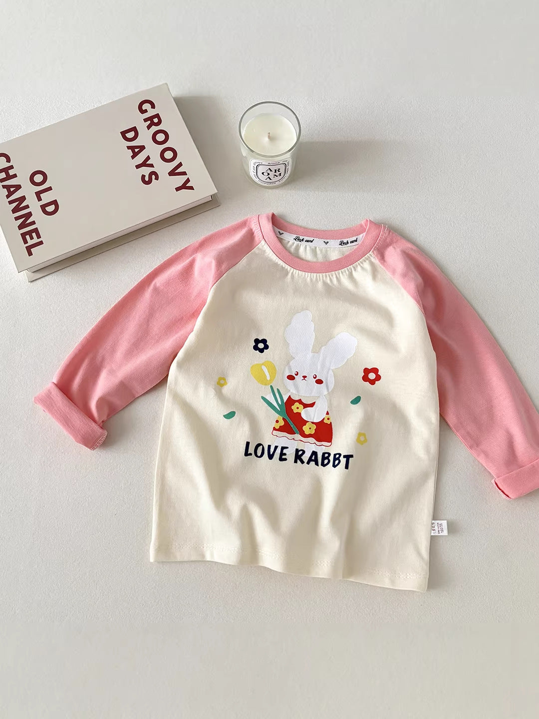 New Long-Sleeved Single-Piece Children's T-Shirt Pure Cotton Boys' Tops Girls' A-Class Pure Cotton Clothing Cartoon Trendy Kids' Wear - image 4