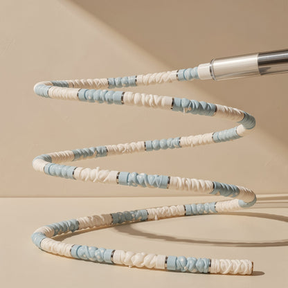 Children’s adjustable bamboo-style skipping rope with a TPE handle - view 2