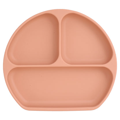 Baby Meal Plate, Independent Eating, Silicone Suction Cup, Integrated Baby Food Tray, Compartment Tray, Food Bowl for Dining Chair - image 5