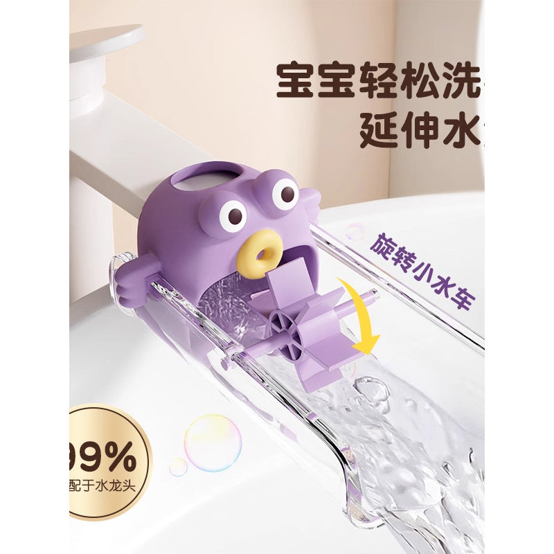 Faucet Extender for Kidsren's Hand Washing Cute Cartoon Baby Universal Silicone Extended Extension Splash-Proof Kitchen Utensils - image 1