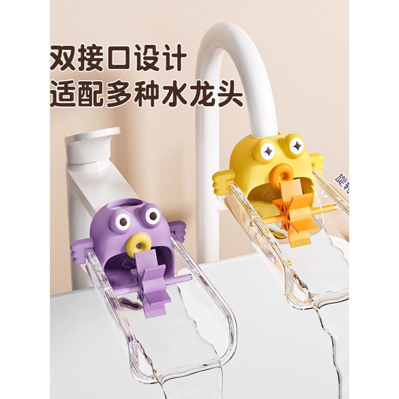 Faucet Extender for Kidsren's Hand Washing Cute Cartoon Baby Universal Silicone Extended Extension Splash-Proof Kitchen Utensils - image 2