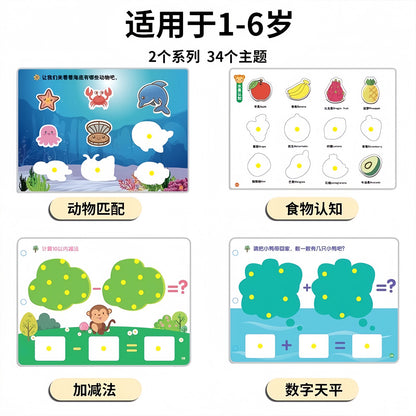 Quiet Hand-Tearable Cloth Book Early Education Velcro Baby Tear Book Can Chew 6-Month-Old Baby One-Year-Old Toy Enlightenment - image 5