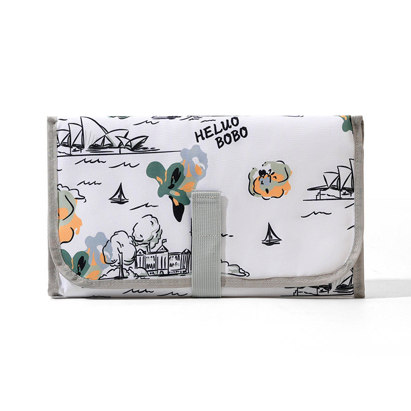 New Diaper Pad, Baby Diaper Changing Pad, Baby Waterproof Diaper Pad, Outdoor Travel and Baby Walking Portable Diaper Changing Pad - image 5