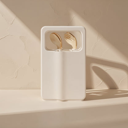 Silicone baby training fork and spoon - view 2