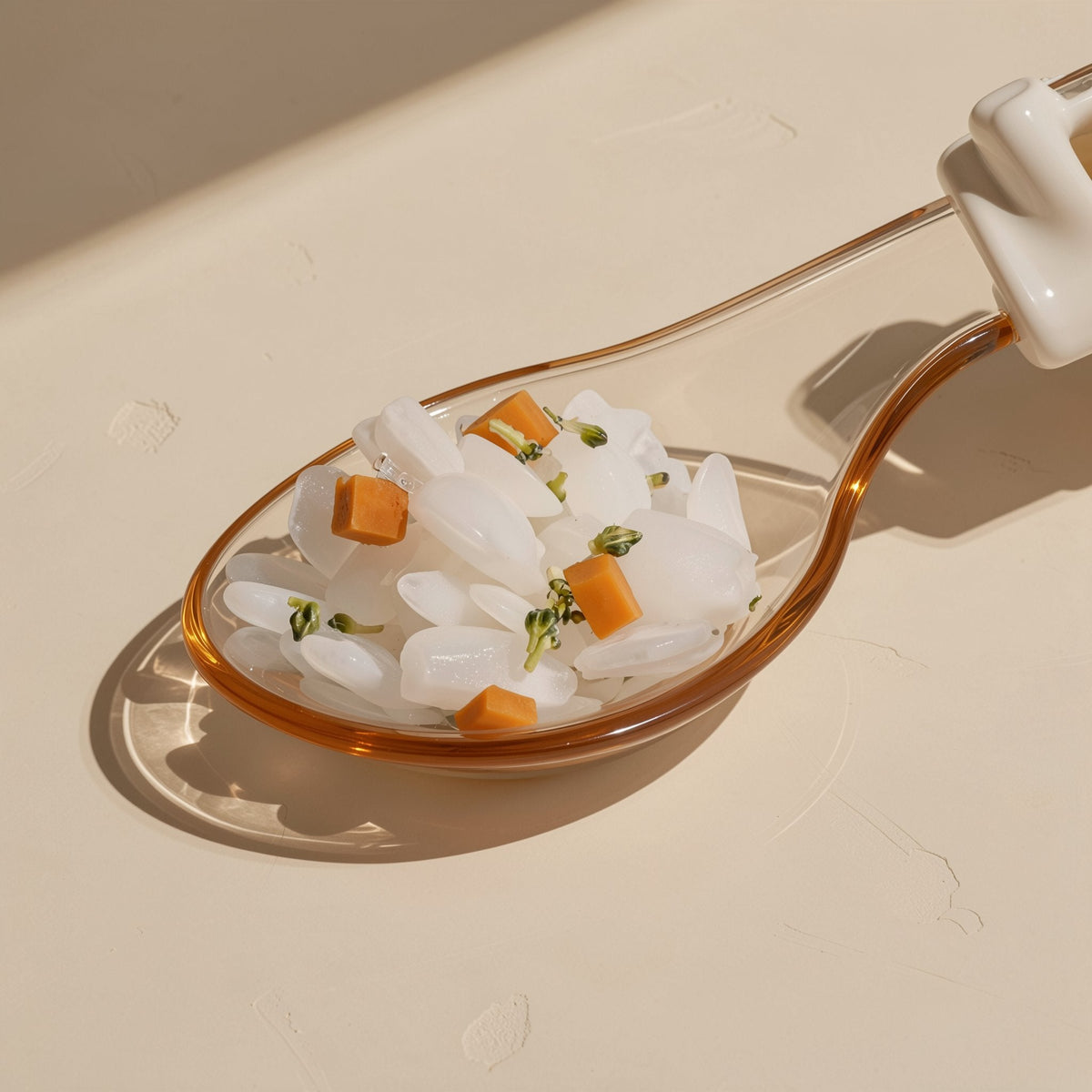 Silicone baby training fork and spoon - view 4