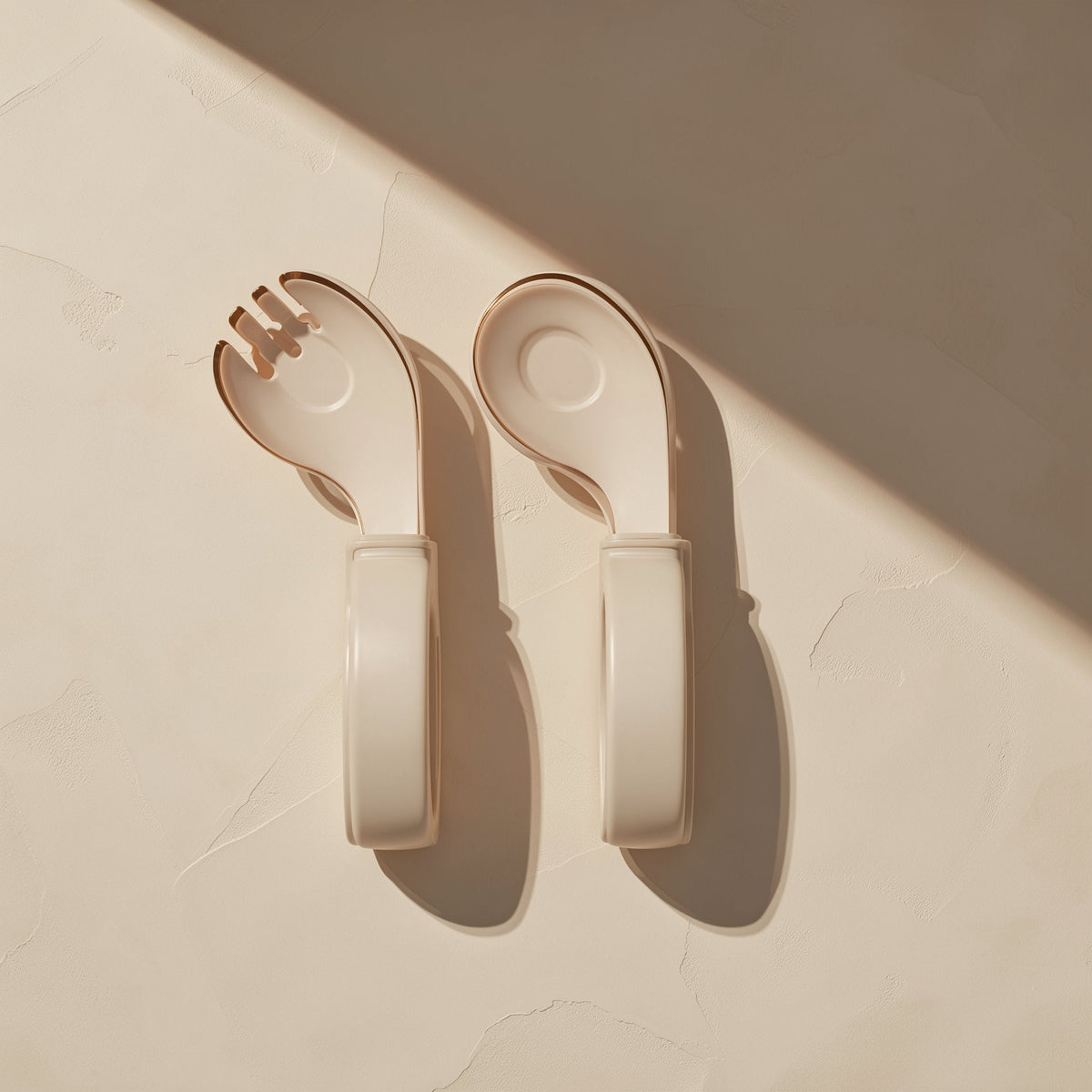 Silicone baby training fork and spoon - view 5