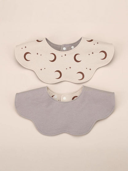 Korean Same Style Ins Baby Bib Newborn Saliva Towel Baby Bib Pure Cotton Double-Sided with Kidsren's Saliva Pocket - image 4