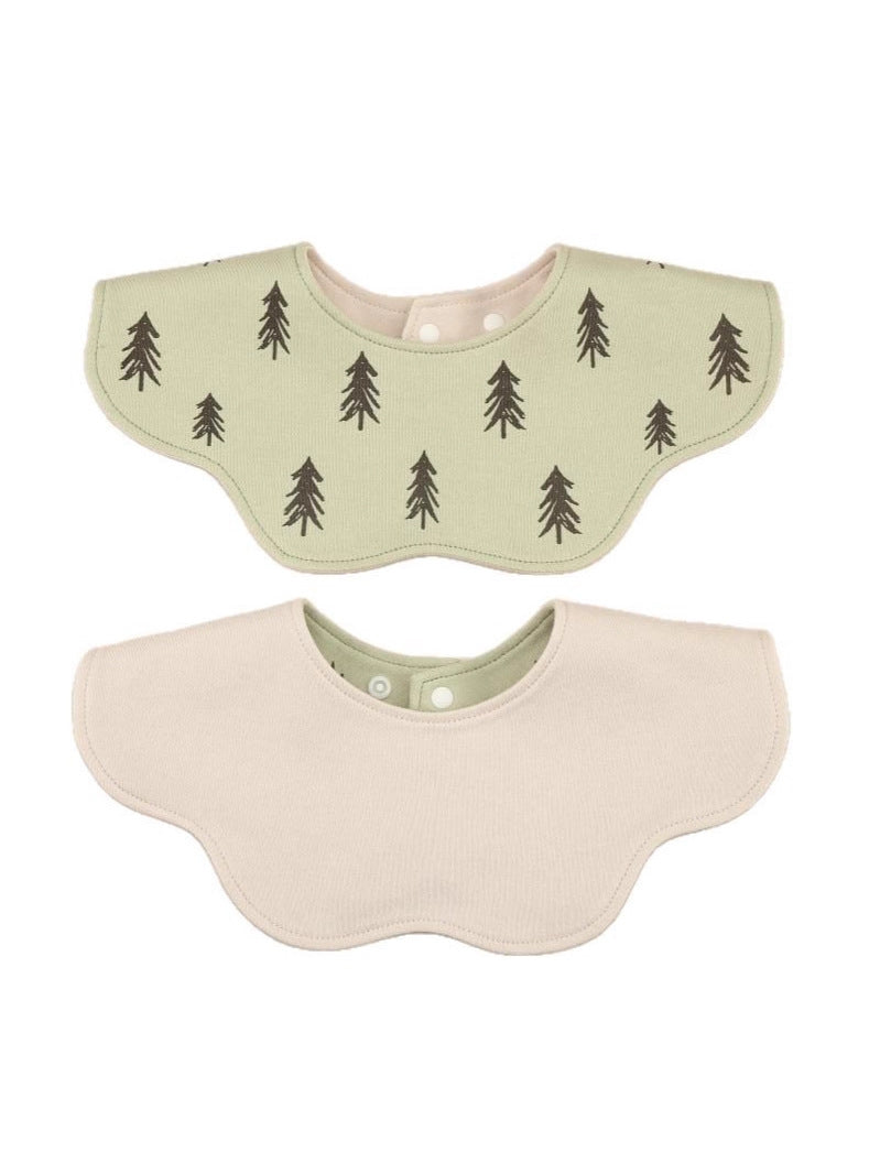 Korean Same Style Ins Baby Bib Newborn Saliva Towel Baby Bib Pure Cotton Double-Sided with Kidsren's Saliva Pocket - image 5