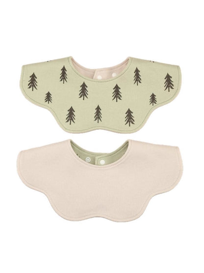 Korean Same Style Ins Baby Bib Newborn Saliva Towel Baby Bib Pure Cotton Double-Sided with Kidsren's Saliva Pocket - image 5