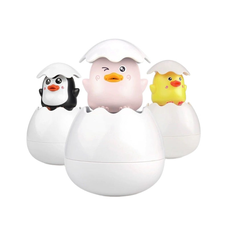 Tiktok Influencer Picks Baby Water Play Toy Bathroom Spray Dinosaur Egg Baby Bath Shower Children's Toy - image 5
