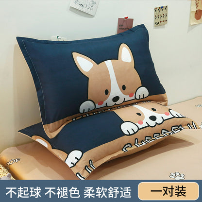 Pair of Pillowcases, Single Pillowcase, Children's Double Small Pillow Core Inner Cover, Outer Cover, Maternal and Infant Grade a Standard - image 4