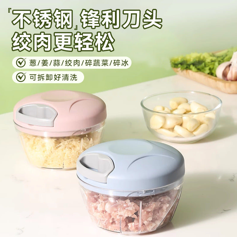 Garlic Masher Manual Garlic Press Garlic Grinder Baby Food Garlic Mixer Garlic Crusher Garlic Mincer - image 1