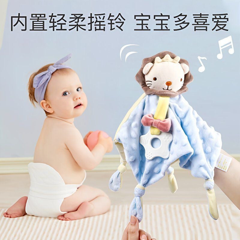 Soothing Towel for Babies That Can Be Chewed, Baby Doll for Sleeping, Sleep Aid, Cuddle Toy, Hand Puppet Toy - image 2