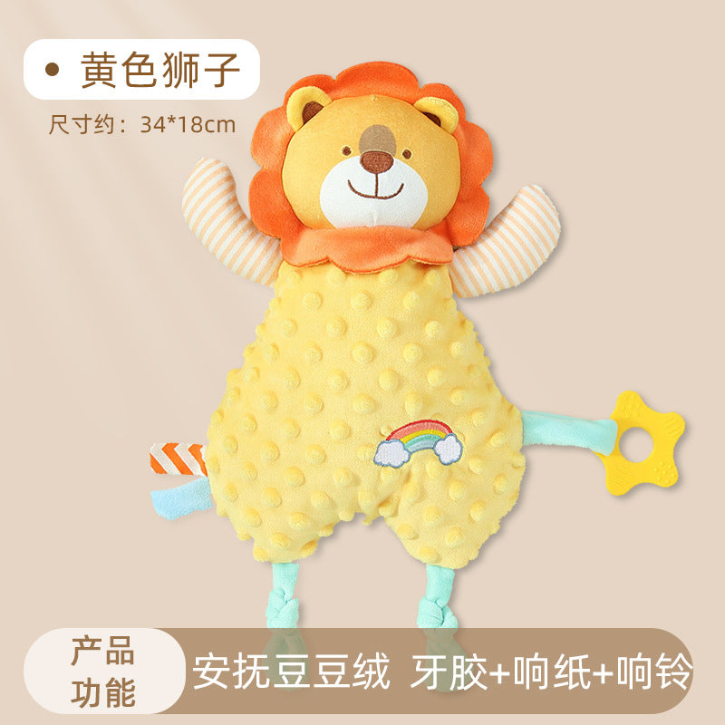 Soothing Towel for Babies That Can Be Chewed, Baby Doll for Sleeping, Sleep Aid, Cuddle Toy, Hand Puppet Toy - image 3
