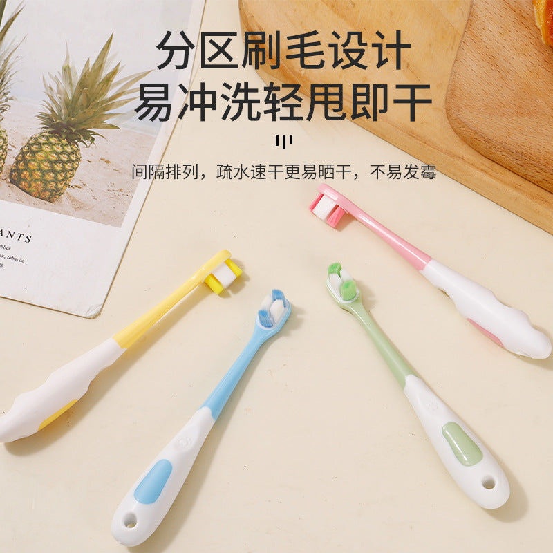 Children's Soft-Bristle Toothbrushes Supplied by the Factory. Baby and Children's Soft-Bristle Cartoon Toothbrushes, Bulk Purchase Preferred for Baby Teeth - image 2