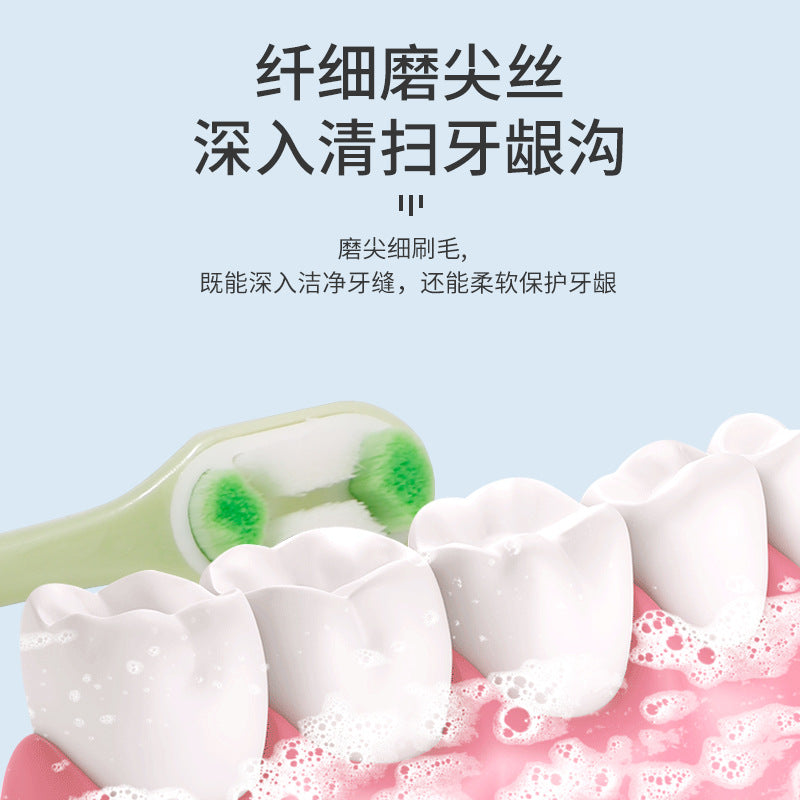 Children's Soft-Bristle Toothbrushes Supplied by the Factory. Baby and Children's Soft-Bristle Cartoon Toothbrushes, Bulk Purchase Preferred for Baby Teeth - image 3