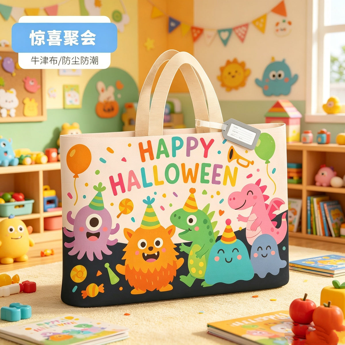 Kindergarten Quilt Storage Bag with Double Zipper for Moving into Kindergarten, Maternity Bedding, Clothing, Baby Special Luggage Bag - image 2