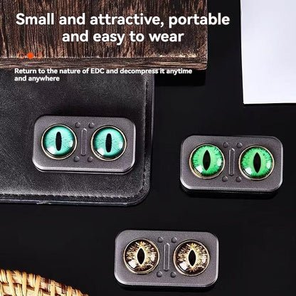 Owl Edc Fidget Spinner Slider Push Card Spinner Metal Fidget Toy Trendy Stress Relief Portable Decompression Gadget - image 1