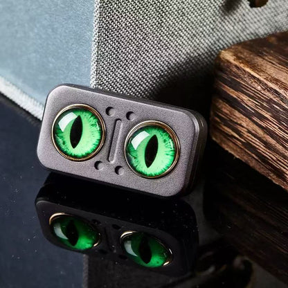 Owl Edc Fidget Spinner Slider Push Card Spinner Metal Fidget Toy Trendy Stress Relief Portable Decompression Gadget - image 3