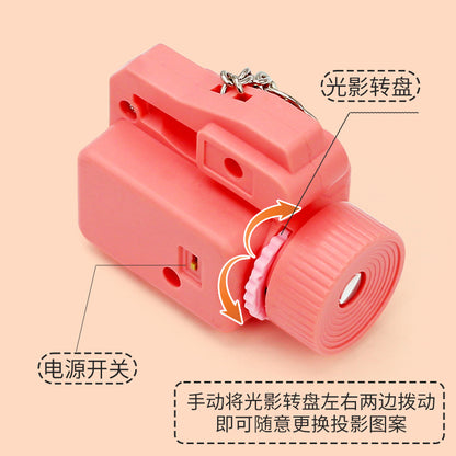 Mini Projector Children's Cartoon Toy Keychain Bag Pendant Cartoon Cute Creative Gift Ornament Claw Machine - image 4