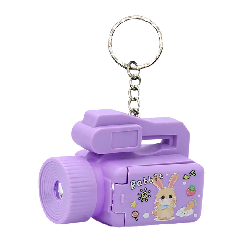 Mini Projector Children's Cartoon Toy Keychain Bag Pendant Cartoon Cute Creative Gift Ornament Claw Machine - image 5