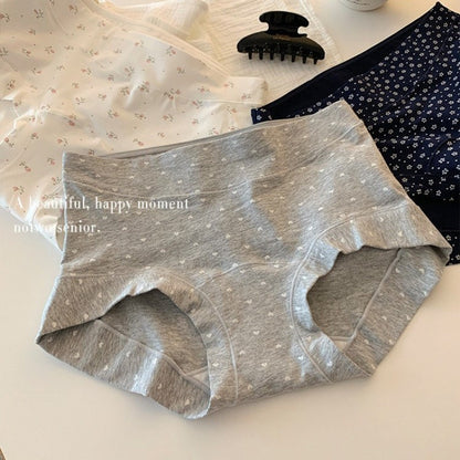 Pure Cotton Type a Baby Cotton Light Tummy Control Large Size Pure Cotton 10A Pure Cotton Women's Underwear Extended Crotch Hip-Covering Underwear - image 3