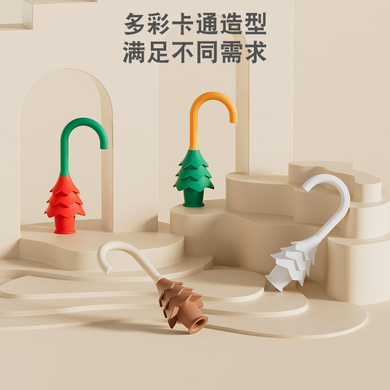 Safety Door Stopper Anti-Pinch Door Card Child Anti-Closing Device Windproof Anti-Collision Silicone Door Clip Door Blocker Door Gap Protector - image 2