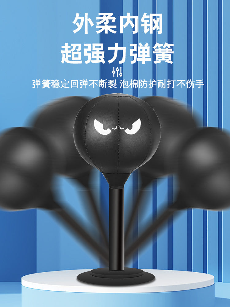 Boxing Speed Ball Home Adult and Kidsren Vent Toy Suction Cup Desktop Reaction Target Fighting Fitness Training Equipment - image 4