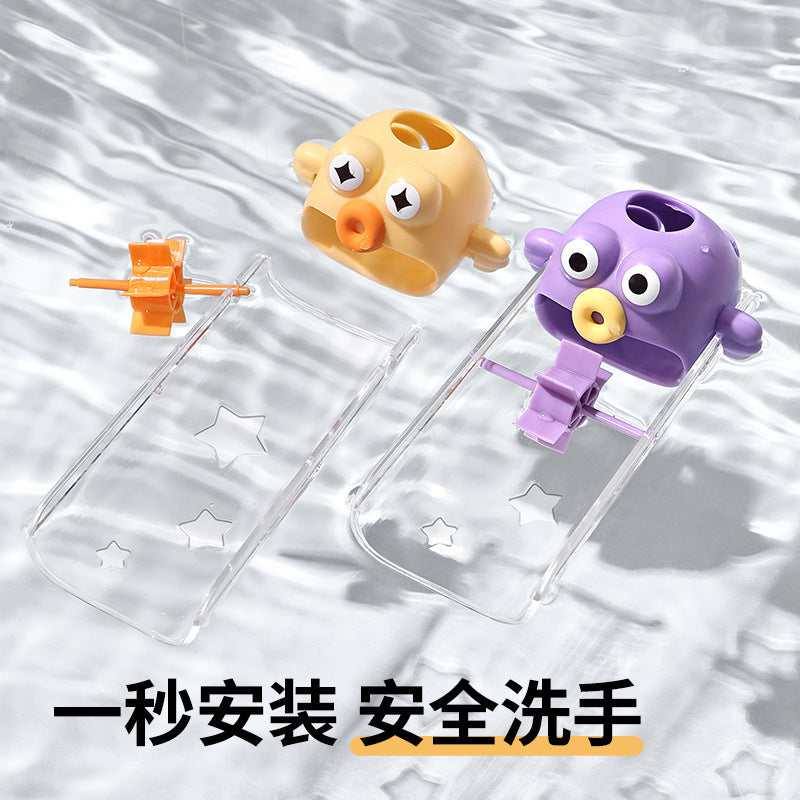 Household Cartoon Faucet Extender Baby Hand Washing Cute Cartoon Kidsren's Universal Silicone Extended Anti-Splash Artifact - image 3