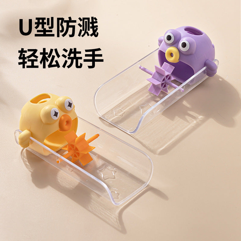 Household Cartoon Faucet Extender Baby Hand Washing Cute Cartoon Kidsren's Universal Silicone Extended Anti-Splash Artifact - image 4